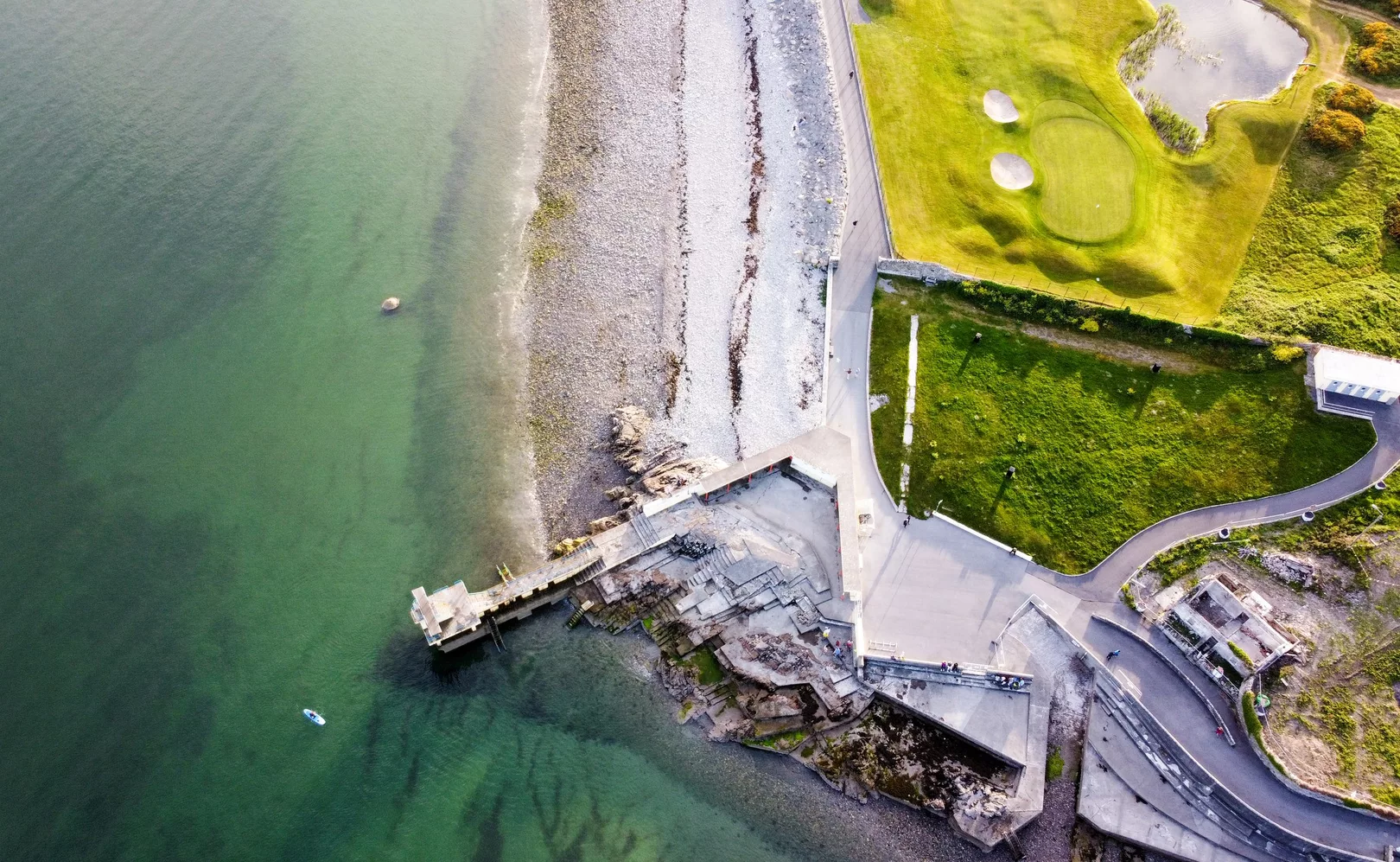 Aerial image of Ireland