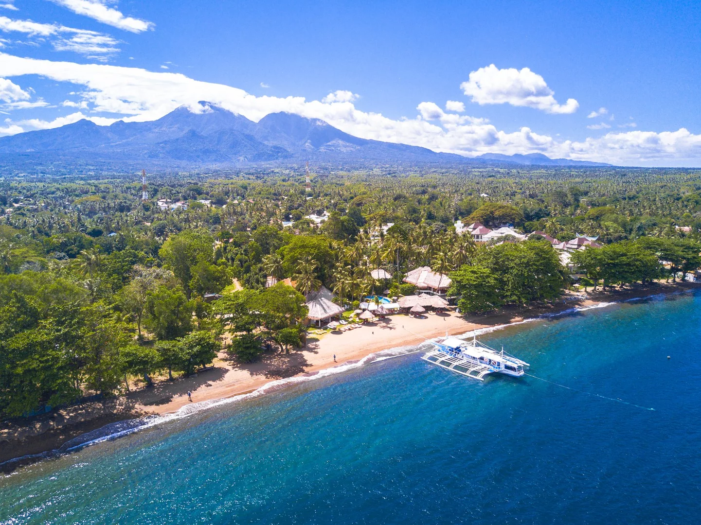 pura vida dive resort in dauin, philippines