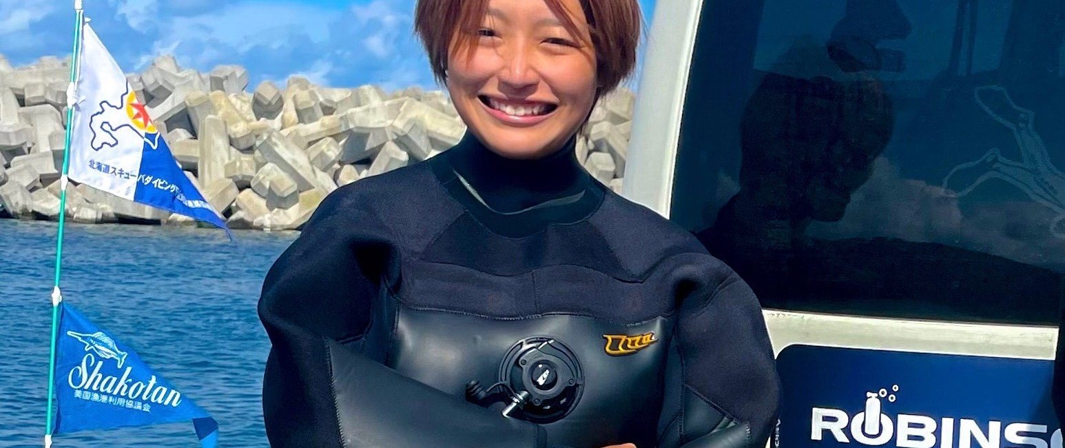 My PADI PRO Story: 戸田若奈 -北海道で開く新たな扉-