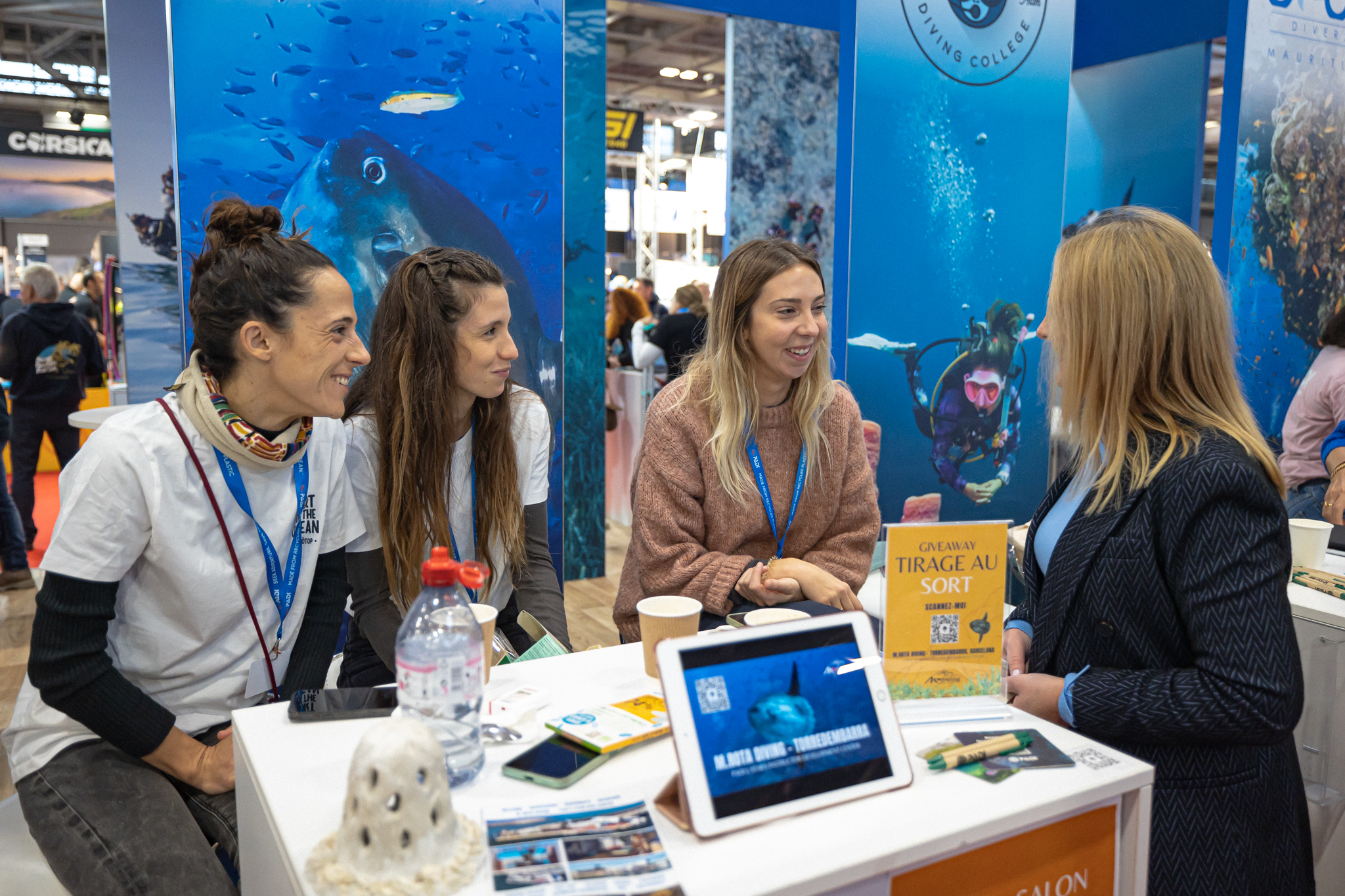 PADI Paris dive show