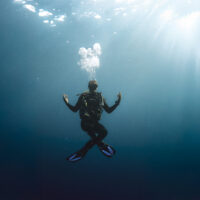 PADI AmbassaDiver Barrington Scott underwater
