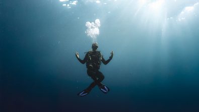 PADI AmbassaDiver Barrington Scott underwater