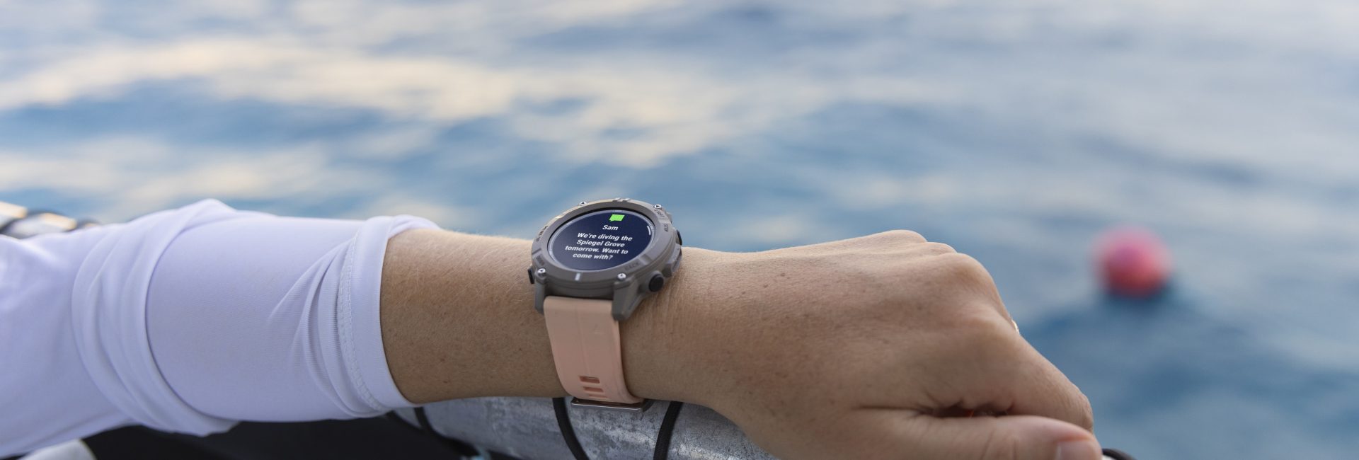 水中から日常まで、あらゆるダイバーの安全と楽しさをサポート GARMIN®のDescentシリーズ
