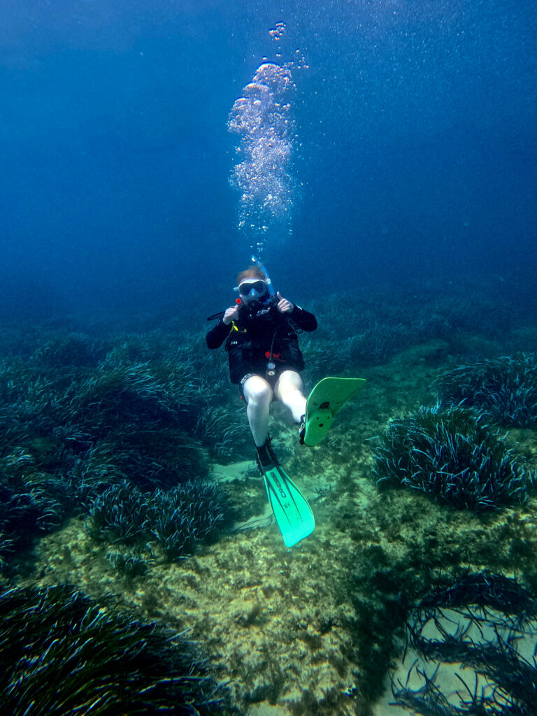 Zoe Cotterill master scuba diver competition winner 2025
