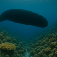 shadowy creature discovered in Thailand - april fools