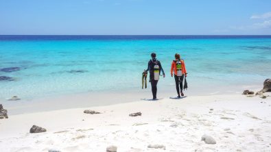shore diving in Bonaire