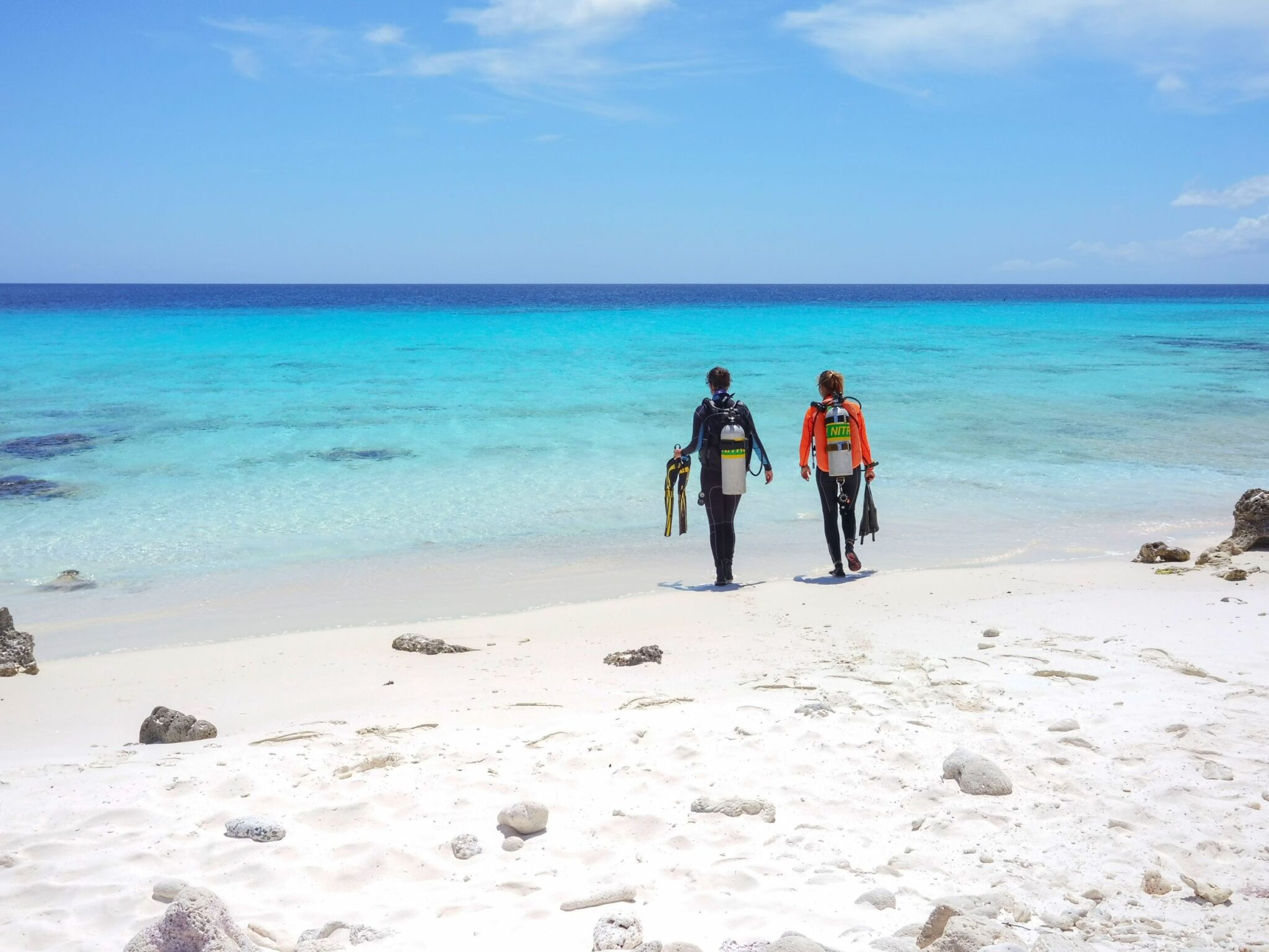 shore diving in Bonaire