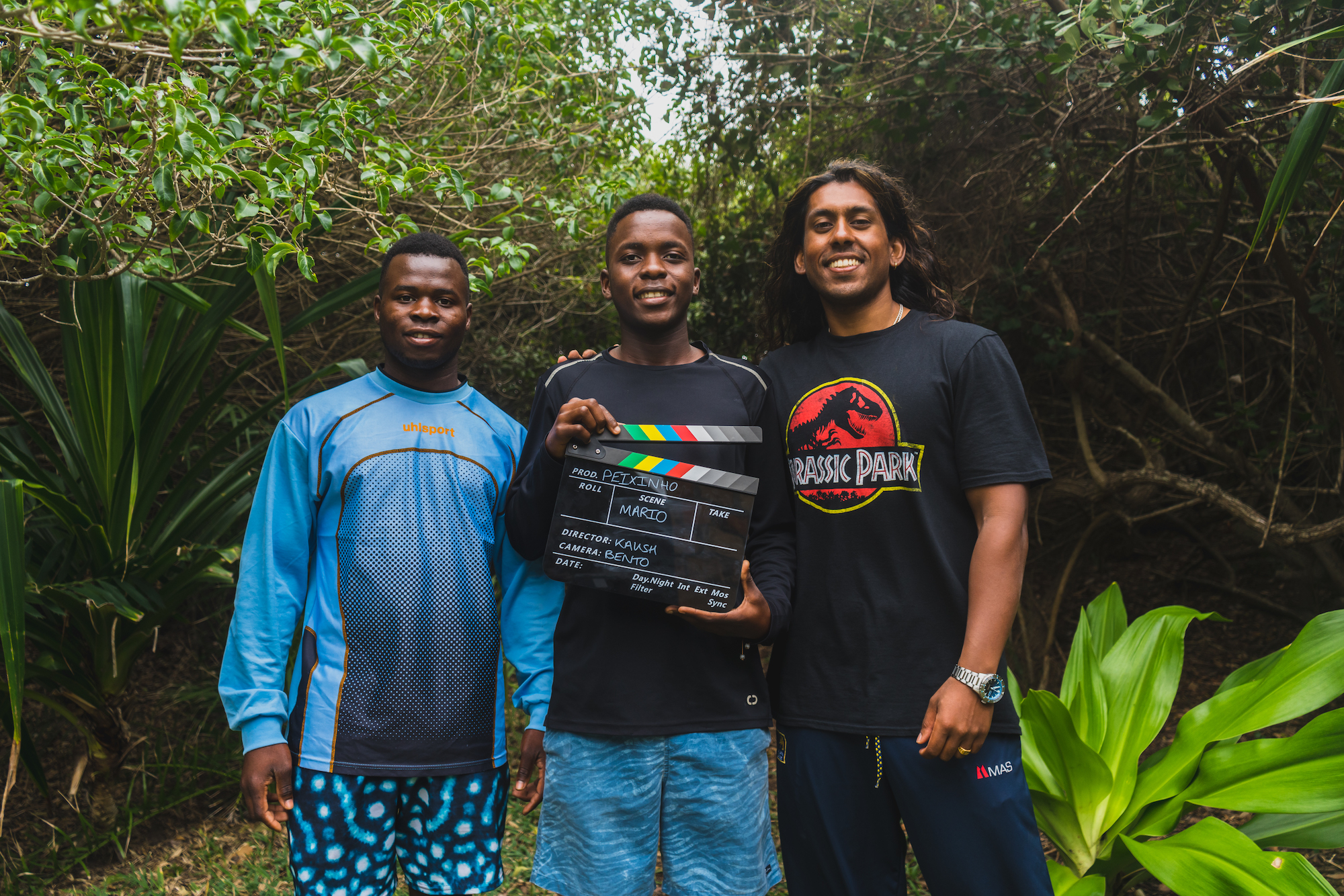 ماريو جيمو غويلامبا مع غواصين آخرين