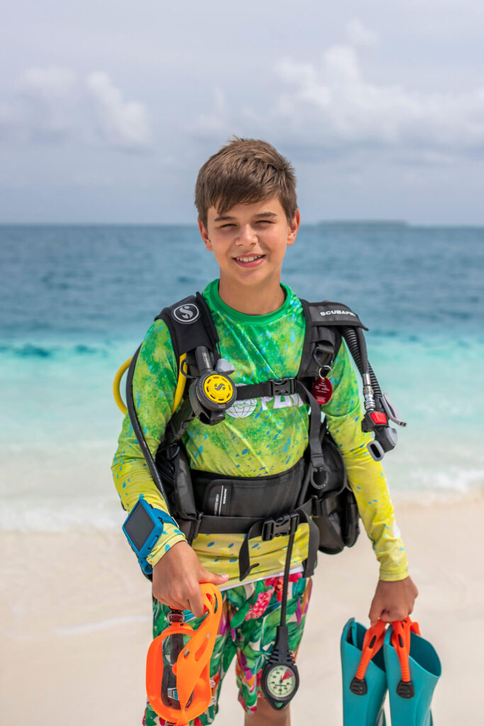 PADI AmbassaDiver Junior Kian