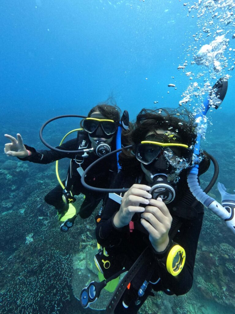 PADI AmbassaDiver junior Julia e Alexa