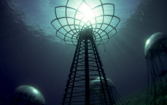 Nemo’s Garden biosphere underwater tree of life