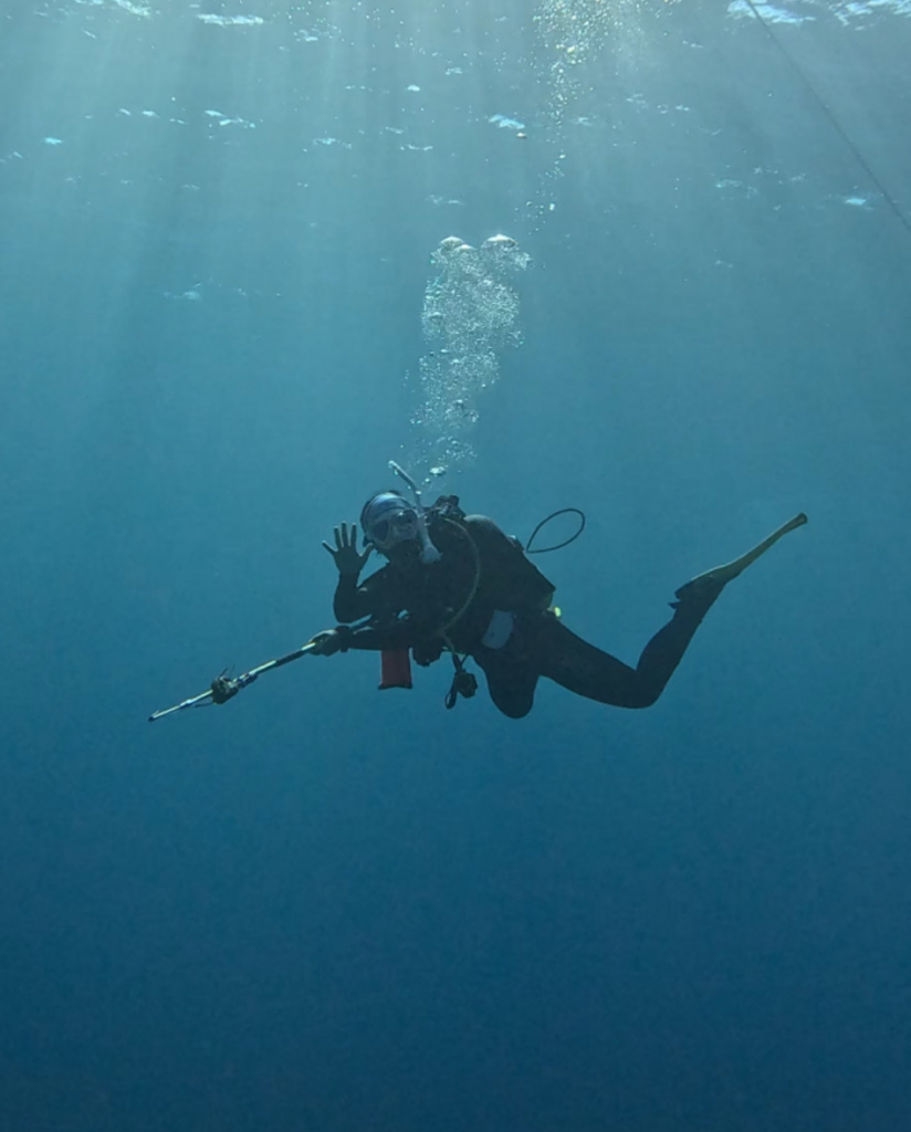 Rika Ozaki PADI AmbassaDiver duiken