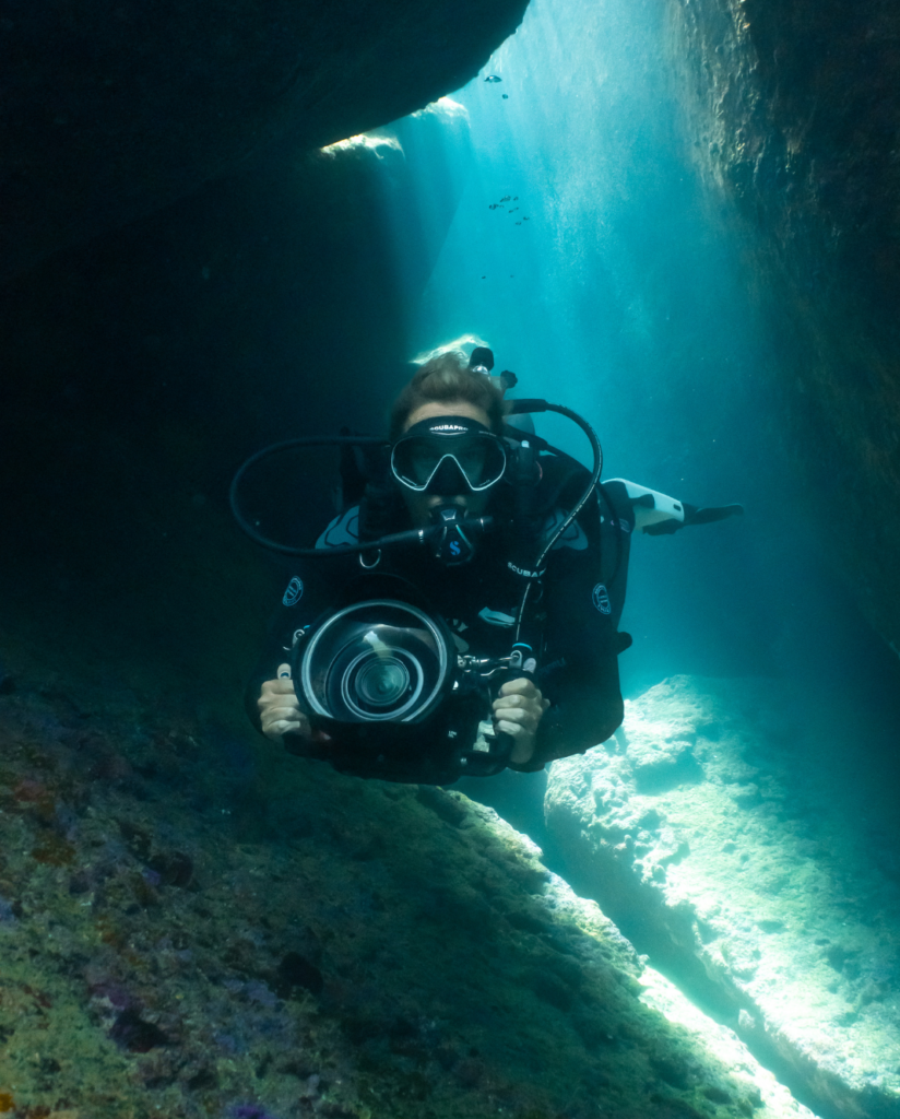 elisabeth lauwerys padi ambassadiver duiken onder water