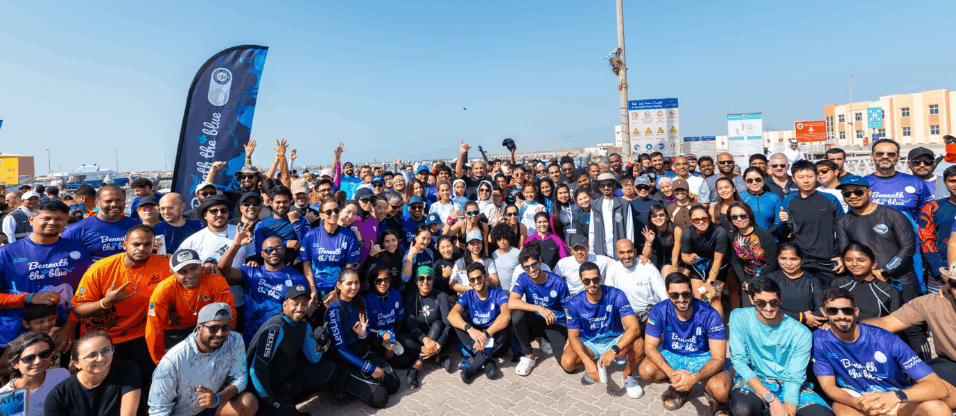 Divers Set New Guinness World Record in Massive Ocean Cleanup in the UAE