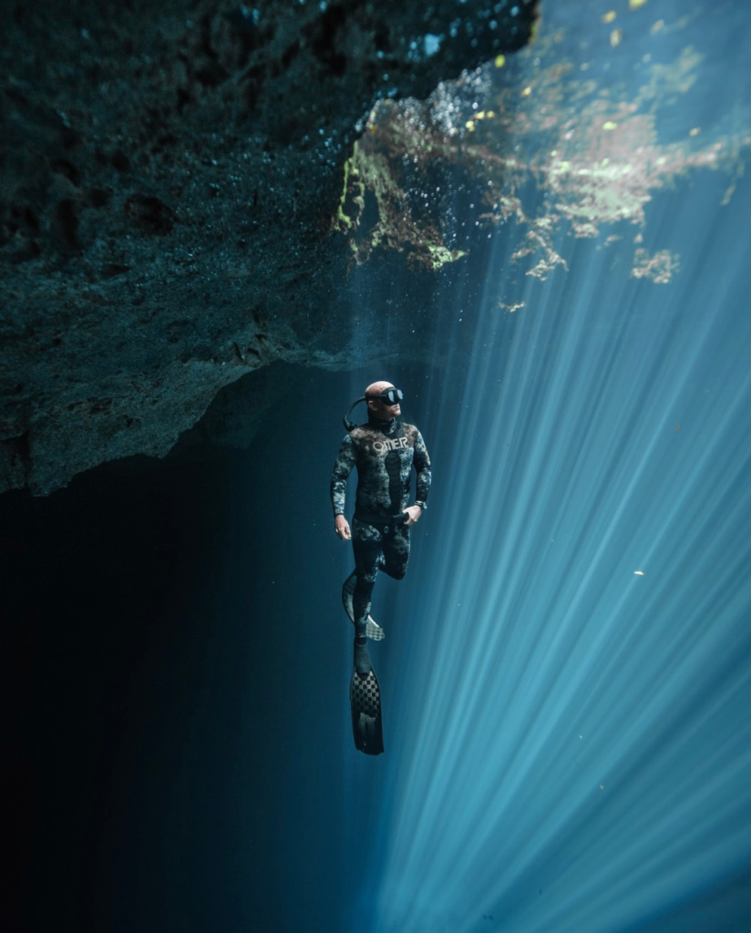 mike winkles padi ambassadiver freediving