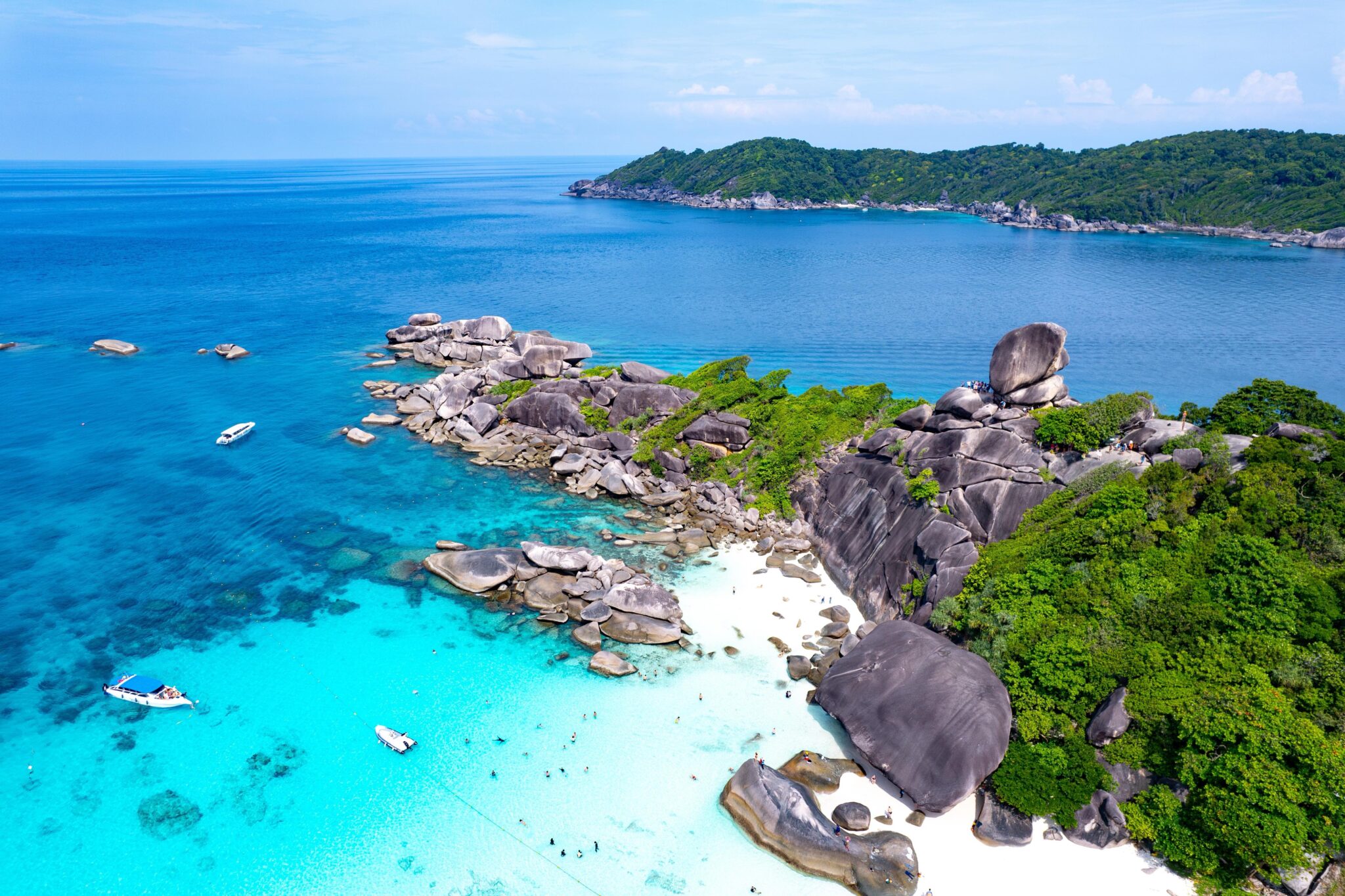 similan national park from above