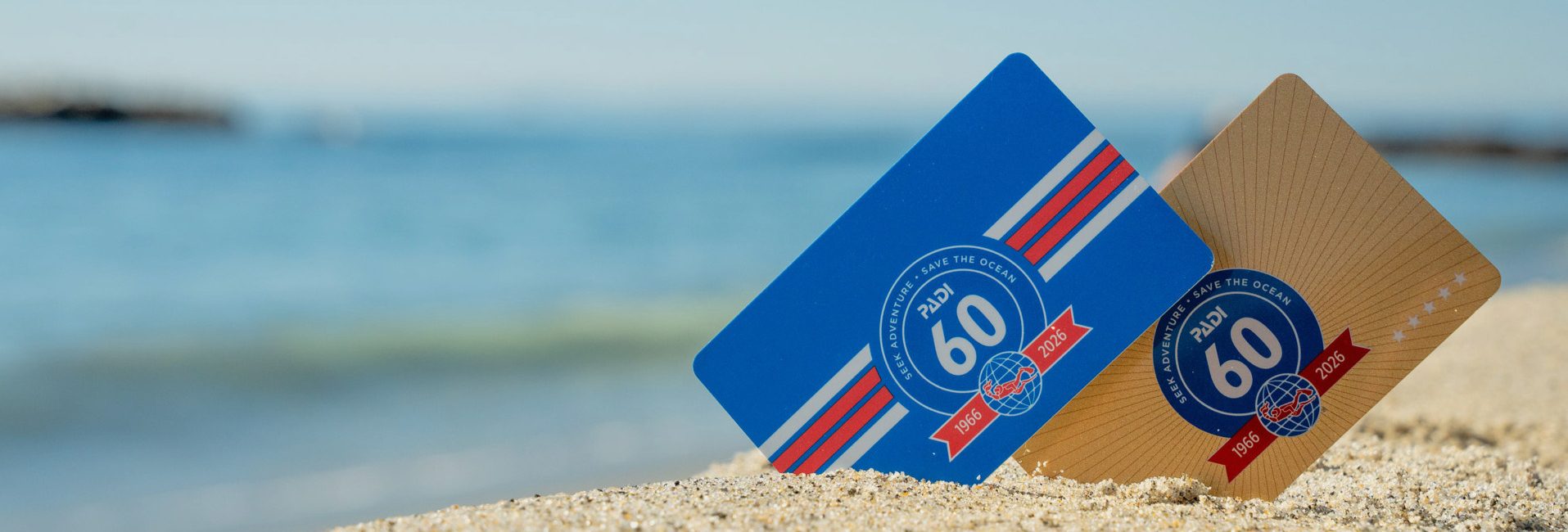 Celebrate PADI’s 60th Anniversary With a Limited-Edition Certification Card