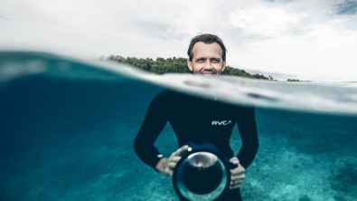 Ben Hicks, the photographer behind Hatchling's First Swim