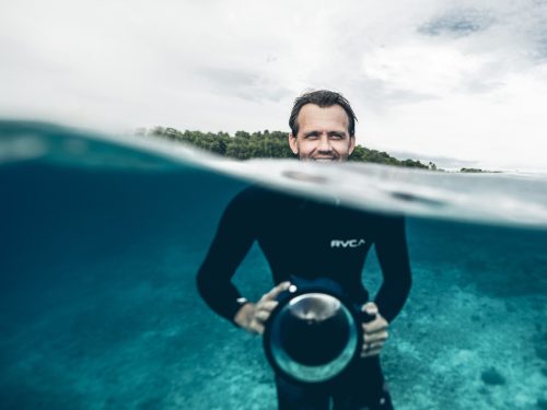Ben Hicks, the photographer behind Hatchling's First Swim
