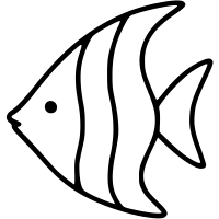 fish - icon - transparent background