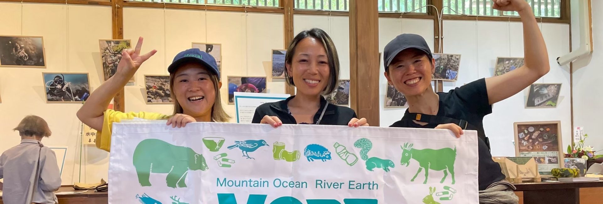 PADI Ocean Torchbearer Award受賞！白井ゆみさんの山から始まる海を守る活動